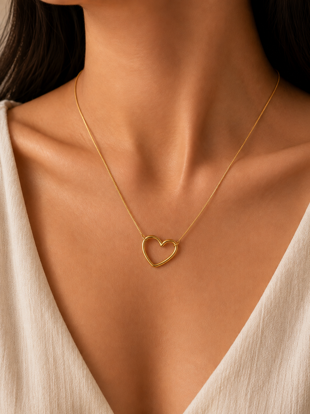 Celeste Heart Necklace
